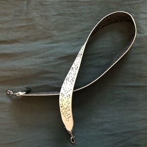 Rebecca Minkoff Studded Guitar Strap Ivory